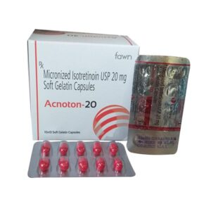 Micronized Isotretinoin U.S.P. 20 mg. / 10*10 BLI